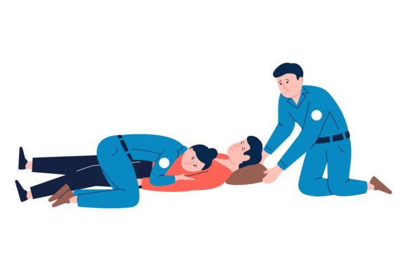 First Medical Aid Concept. Paramedics Ch