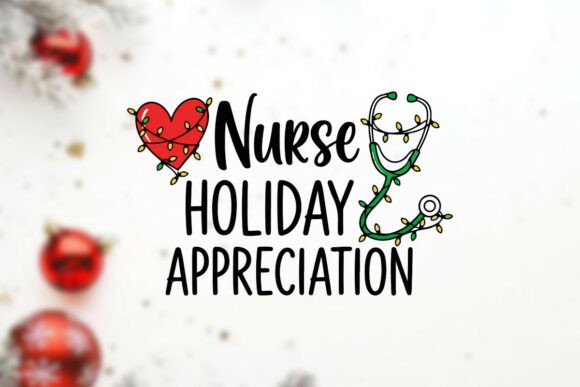 Heartwarming Nurse Holiday Festive Tee