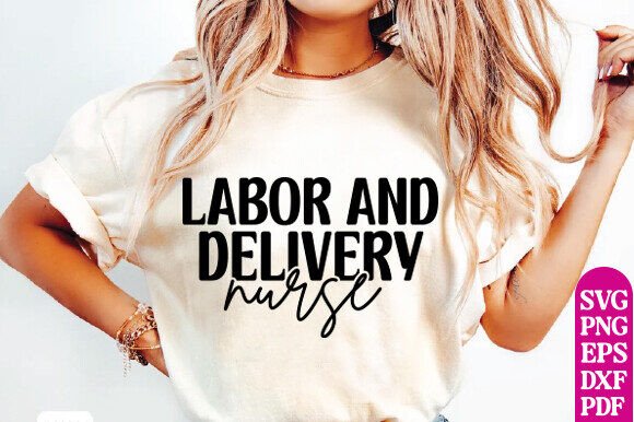 Labor and Delivery Nurse Shirt L D Nurse