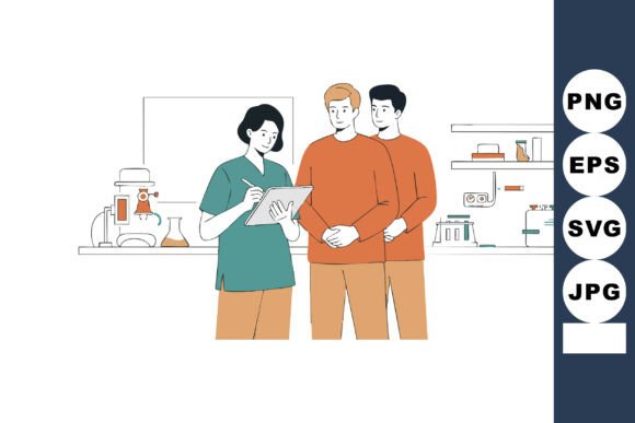 Medical Professionals Collaborating With
