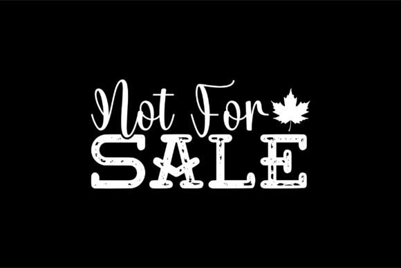 NOT for Sale SVG