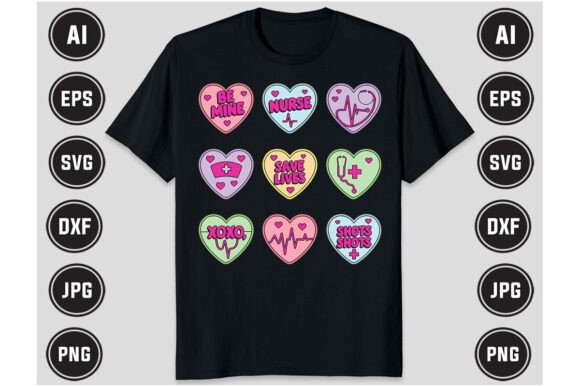 Nurse and Heart Valentine’s Day Gift