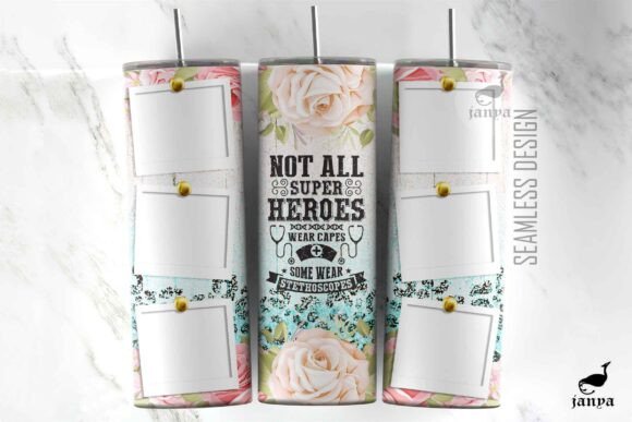 Nurse Graduation RN Tumbler Wrap 20 Oz 2