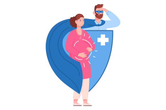 Pregnancy Healthcare. Medical Insurance